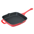 11 inch cast iron Loop help handle frying grill pan